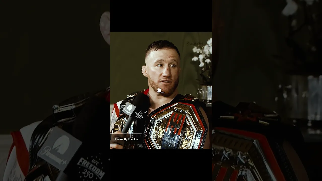 UFC Justin Gaethje