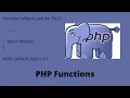How to create custom PHP Functions Most important concept of PHP