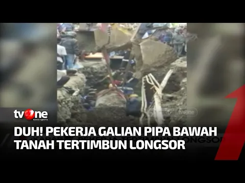 Dua Pekerja Galian Pipa Bawah Tanah di Tangerang Tertimbun Longsor