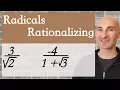 Rationalize the Denominator with Radicals Monomials Binomials
