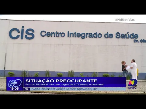 Foz do Rio Itajaí não tem vagas de UTI adulto e neonatal