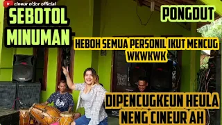 sebotol minuman di pencugkeun heula pongdut semua perosinil heboh edisi latihan