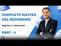 Complete SQL Batch Recording Session 4