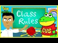 Learn the Rules of the Classroom at School with Gus the Gummy Gator