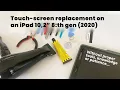 Replacing the Touch Screen on an iPad 10 2 8th gen A Beginners Journey