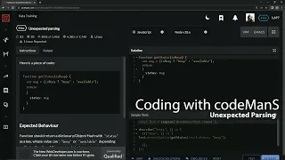 Codewars 8 kyu Unexpected Parsing Javascript