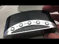 Timex T121 Alarm Clock 7 Digital Display How to Set Time How to Set Alarm