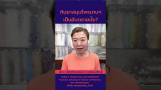 กินยาสมุนไพรแผนไทยต่อเนื่องเป็นเวลานานจะอันตรายไหม