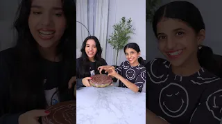 شفا و غزل جربوا كيكة شكولاتة دبي من عصير تايم 