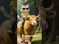 Download Lagu Cool Cat Riding a Cow! Adorable AI Animation for Animal Lovers #CuteCat #Funny #AIAnimals #CatLovers