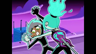 Danny Phantom and Sam VS Ember