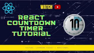 React Countdown Timer Project React Tutorial for Beginners React Projects React Crash Course