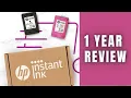 Hp Instant Ink - 1 Year Review