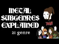 Download Lagu Metal Subgenres Explained