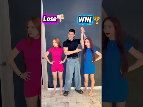 TEAM PINK 🎀 VS TEAM BLUE🐬! WHO WILL WIN? 🏆 #funny #shorts #shortvideo