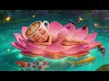 Sleeping Ballerina on a Lotus Flower (NO ADS) Sleeping Music For Deep Sleeping 🌙 Stop Overthinking
