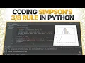 Simpson s Rule In Python
