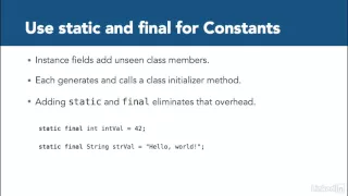 Optimizing Java code for Android Java Design Patterns and APIs for Android 2016