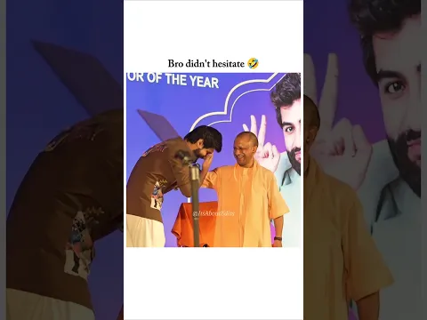 Harsh Gujral flattered CM Yogi ji 😄❤️got no chill #shorts #shortsfeed #viral #viralvideo