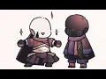 Lagu Ink Sans And Error Sans Are So Cute【 Undertale Comic Dub Compilation 】