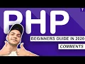 How to Use Comments in PHP PHP Tutorial For Beginners Full Beginner To Advance