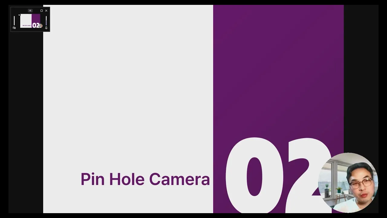 카메라 캘리브레이션 - 2편. 핀홀 카메라의 기초 Camera Calibration 역사 history pinhole camera
