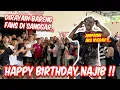 Download Lagu NAJIB KAGET DIRAYAIN FANS SEBANYAK INI !! Sanggar langsung heboh
