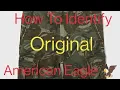 How To Identify Original American Eagle Cargo Pant Contact 8801867841880 8801521407666