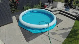 How to setup Bestway Fast paddling pool Unboxing Summer fun Please subscribe