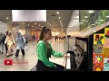 I played SADNESS AND SORROW (from NARUTO) on piano in public!