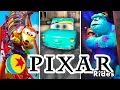 Pixar Rides at Disneyland and Walt Disney World - Toy Story Cars Incredibles and More