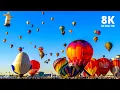 Lagu Albuquerque Balloon Fiesta | 8K Ultra HD Timelapse