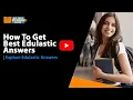 How To Get Best Edulastic Answers Explore Edulastic Answers