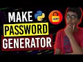 RANDOM Encrypted PASSWORD Generator using Python Tutorial - Python HACKING script AUTOMATION