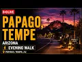 Papago Tempe Arizona Evening Neighborhood Walk 4K