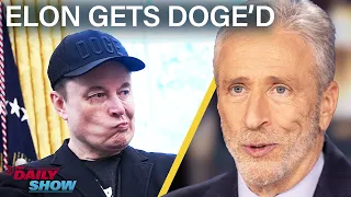 Jon Stewart on Elon Musk's Black-Eyed Exit & Trump's Insane New Biden Conspiracy | The Daily Show