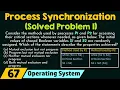 Process Synchronization - Problem 1