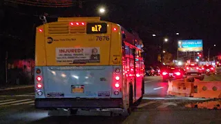 2018 New Flyer XD40 as B17 - Canarsie Seaview Avenue