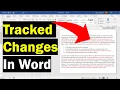 How To Track Changes in Word Add Comments