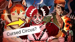 Turning Pinterest images into characters CURSED CIRCUS EDITION CHARACTER DESIGN CHALLENGE