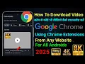 How To Download On Chrome Using Chrome Extensions in Android 2025