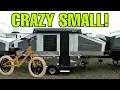 CRAZY TINY Popup Travel Trailer RV Gotta see to believe Flagstaff MAC 176LTD