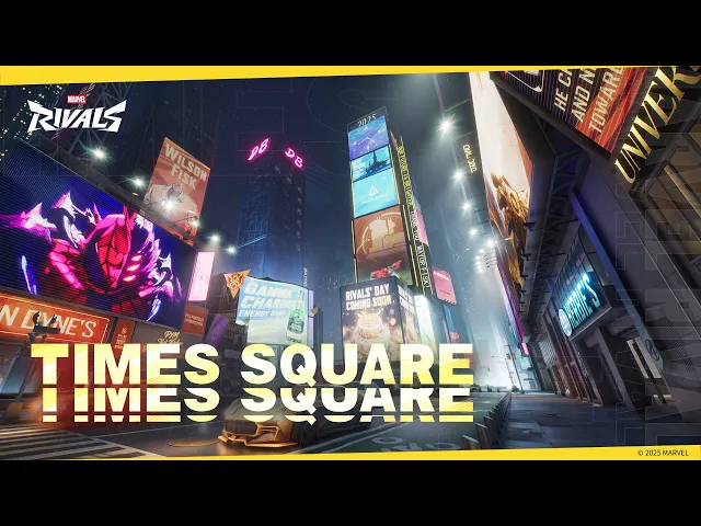 Times Square | Map Reveal | Marvel Rivals