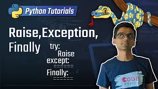19 Raise Exception And Finally Python 3 Programming Tutorials