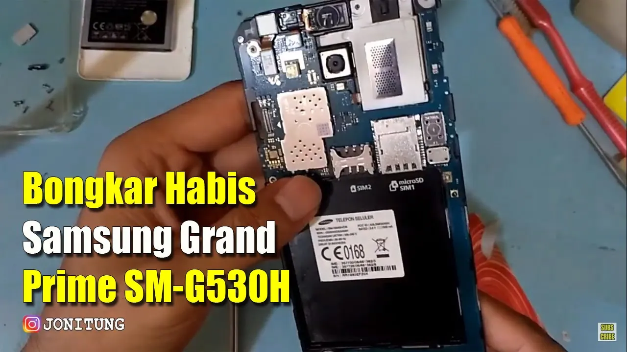 Samsung J2 prime ganti touchscreen. 
