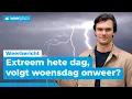 Download Lagu Extreem hete dag, volgt woensdag stevig onweer?⛈️ | Weerbericht