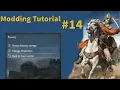 Quick Way to edit Menus Artisan Workshop Mod Bannerlord Modding Tutorial