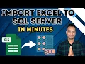 Import Superstore Data to SQL Server How to Import Data from Excel to SQL Server