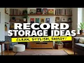 Download Lagu Creative \u0026 Cheap Record Storage Ideas for Vinyl Lovers | Record Storage Ideas