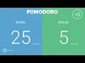 Download Lagu 25 / 5  Pomodoro Timer - 2 hours study || No music - Study for dreams - Deep focus - Study timer